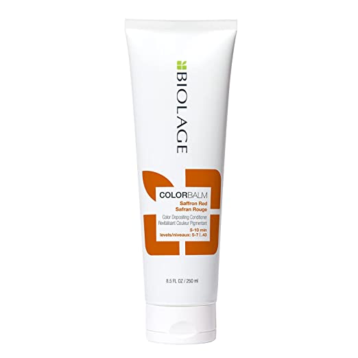 X2 BIOLAGE COLORBALM COLOR Depositing BALM SAFFRON RED CONDITIONER 8.5oz