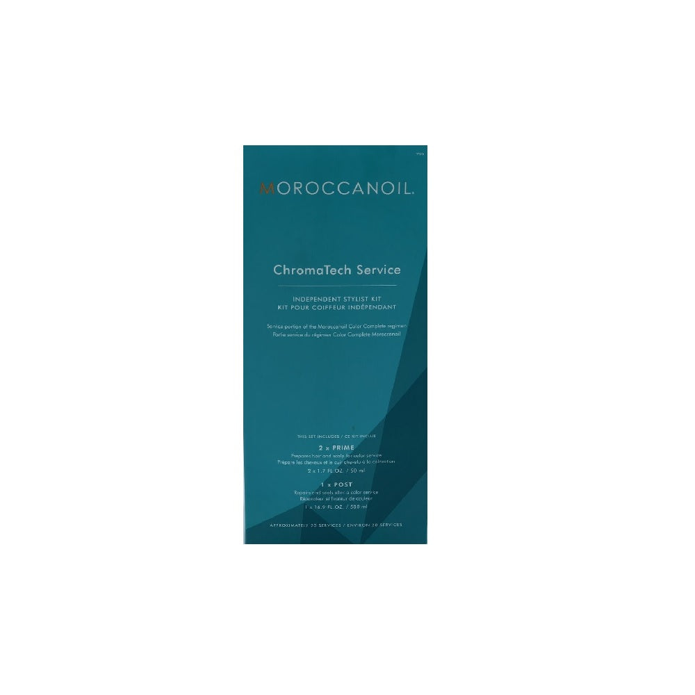 X2 Moroccanoil Chromatech Service Color Complete Prime and Post 16.9 oz Kit