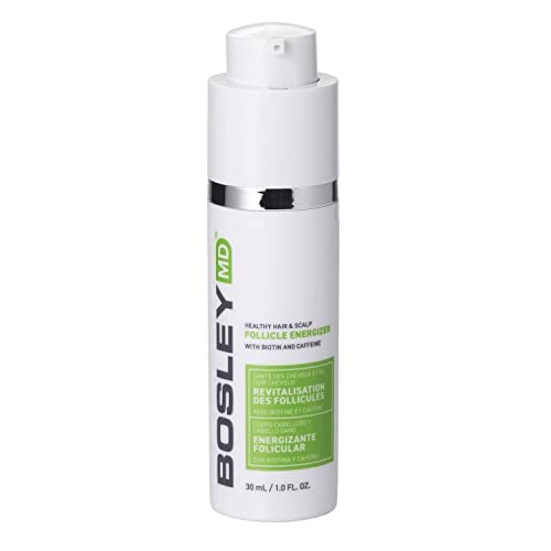 Bosley MD Healthy Hair & Scalp Follicle Energizer 1 Oz With Biotin and Caffeine