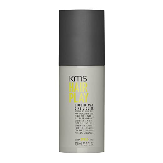 KMS HAIR PLAY Liquid Wax 3.3 oz. Strong Hold Gel Wax