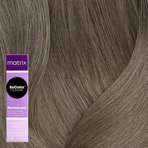 Matrix Socolor Extra Coverage Permanent Cream Color 506NJ Light Brown Neutral Jade