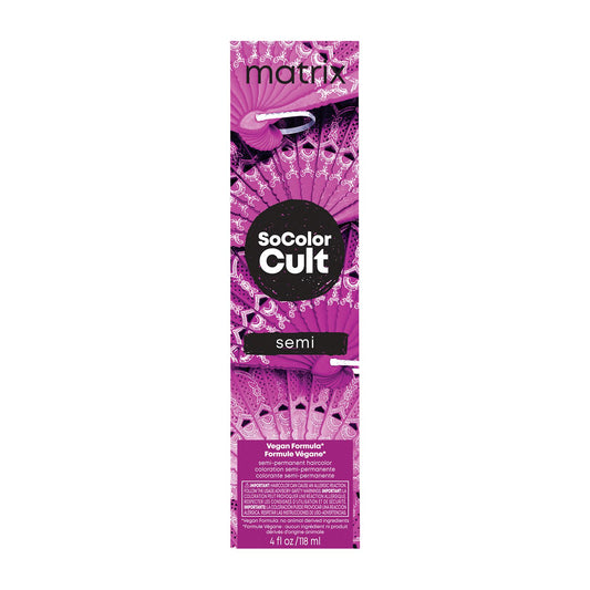 Matrix SoColor Cult Semi-Permanent color, Flamenco Fuchsia, 4 oz
