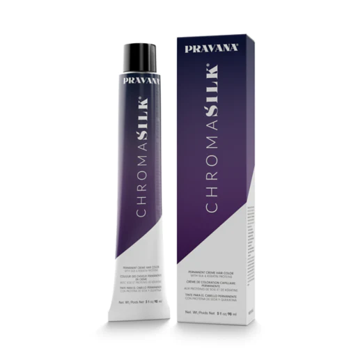 R2 Pravana Chromasilk Permanent Creme Hair Color, 5N Light Brown, 2 oz