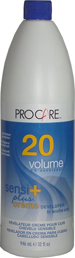 ProCare 20 Volume Sensi Plus Creme Developer for Sensitive Scalp 32 fl –  Type 7 Supply LLC