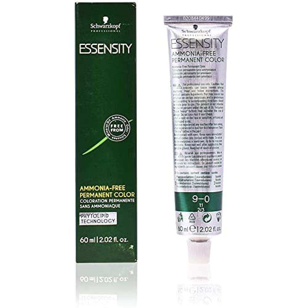 SCHWARZKOPF Essensity Ammonia Free Permanent Color 9-0 Extra light blonde 2.02 oz