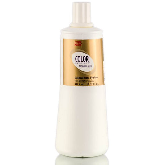 Wella Color Perfect Stabilized Creme Developer - 20 Vol (6%) - 32 oz