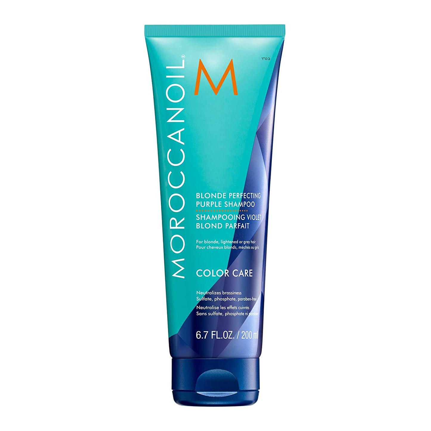 R3 Moroccanoil Blonde Perfecting Purple Shampoo - 6.7 oz