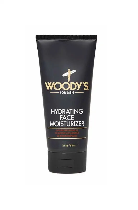 2024 Woody's Hydrating Face Moisturizer for Men, with Menthol, Fast-absorbing & Anti-aging, 5 fl oz - 1 Pack