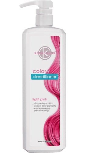 New Keracolor Color Clenditioner Conditioning Cleanser 33.8 oz [light pink]