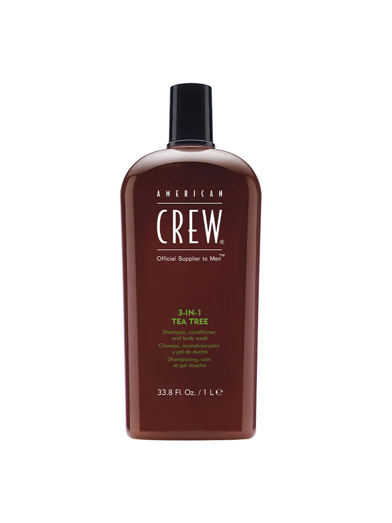 American Crew 3 in 1 Tea Tree Shampoo - 33.8 oz