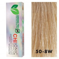 CHI IONIC Permanent Shine Hair Color 3oz (50-8W medium natural warm blonde)