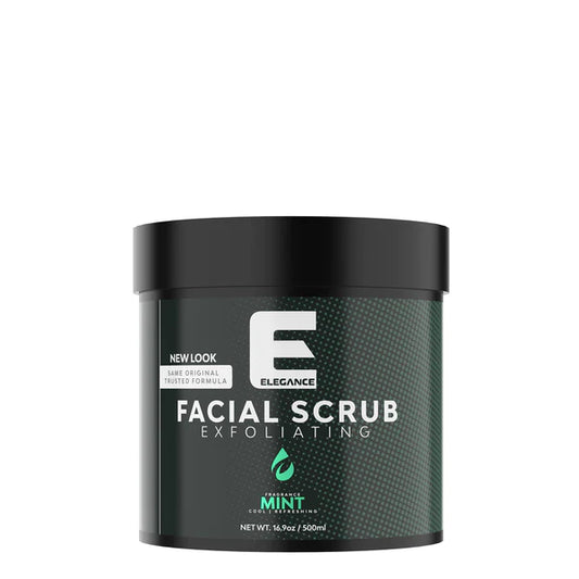 Elegance Facial Skin Exfoliant Pore Scrub Mint, 500 ml