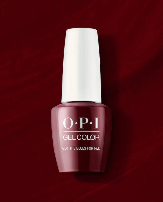 OPI GelColor Soak Off GEL Nail Polish Got the Blues For Red