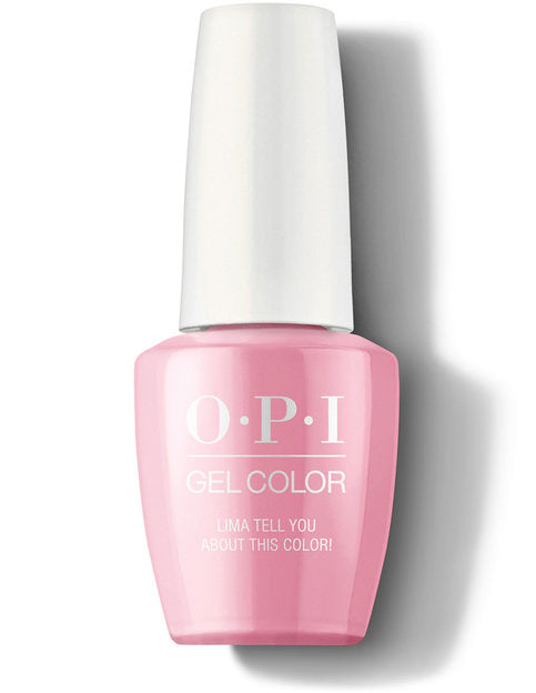 OPI Gel Color Nail Polish Lima Tell You About This Color! 15 ml