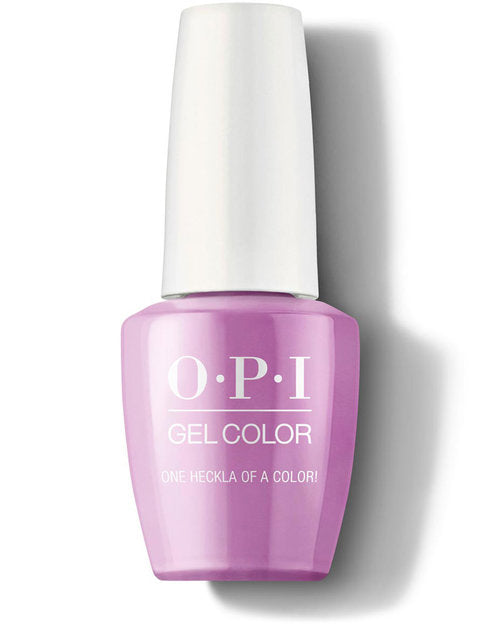 OPI gel color nail polish One heckla of a Color 15 ml