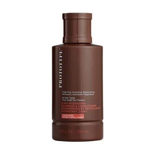 Prototype two in one hydrating shampoo and conditioner, 10 fl oz