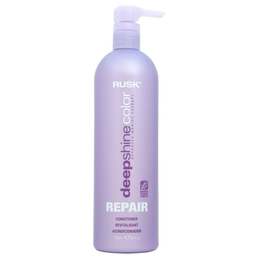 Deepshine Color Repair Sulfate-Free Shampoo by Rusk for Unisex - 25 oz