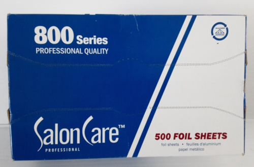 Salon Care 800 Series Full-Size Foil Sheets 500 Ct 9 x 10 3/4 in. NEW