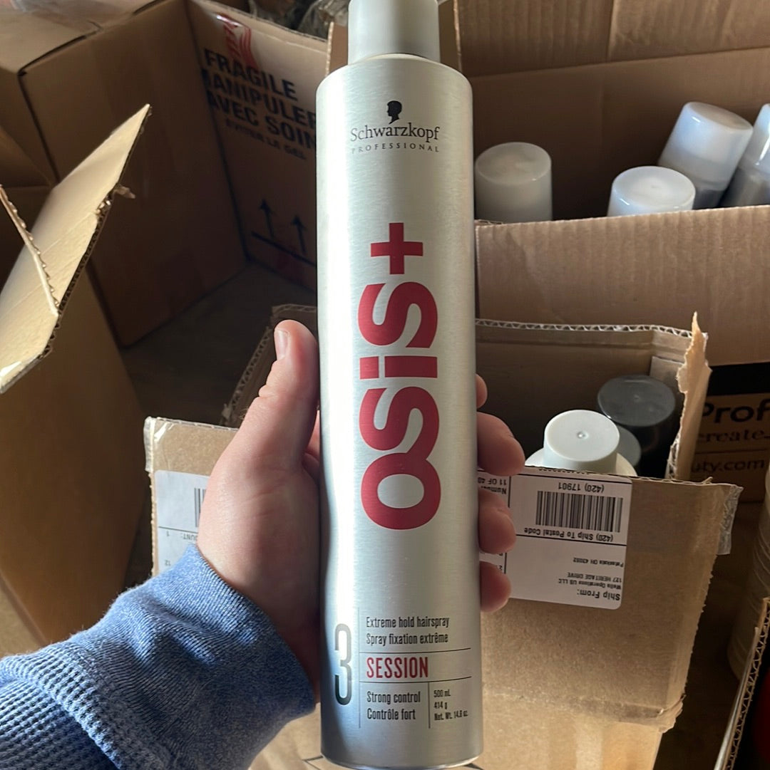 Schwarzkopf Osis + 3 Session Extreme Hold Hairspray 14.6 oz