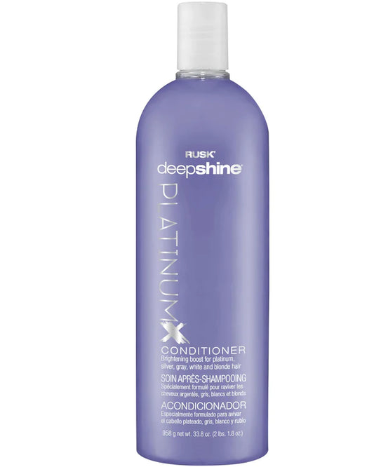 RUSK DEEPSHINE PLATINUMX CONDITIONER, 33.8 fl oz